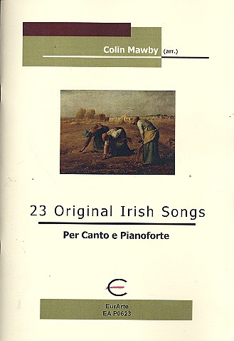 23 original Irish Songs: for voice