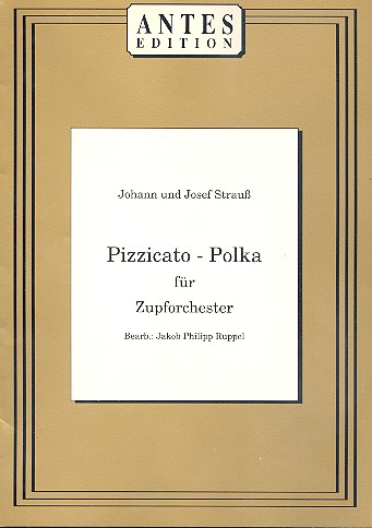 Pizzicato-Polka für Zupforchester