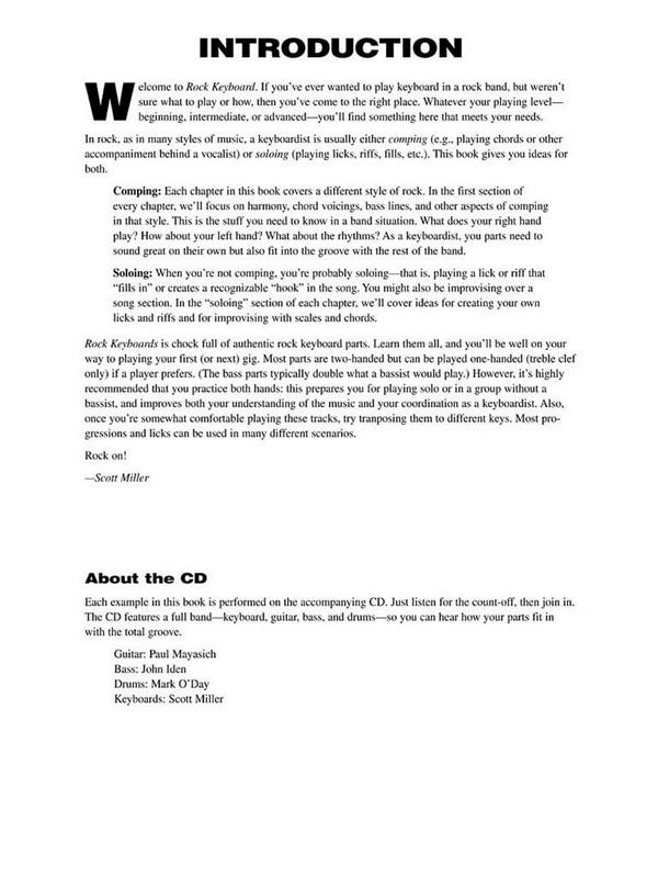 Rock Keyboard (+CD)