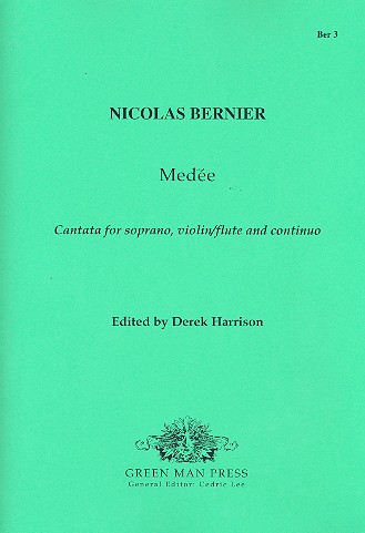 Medée for soprano, violin (flute) and Bc