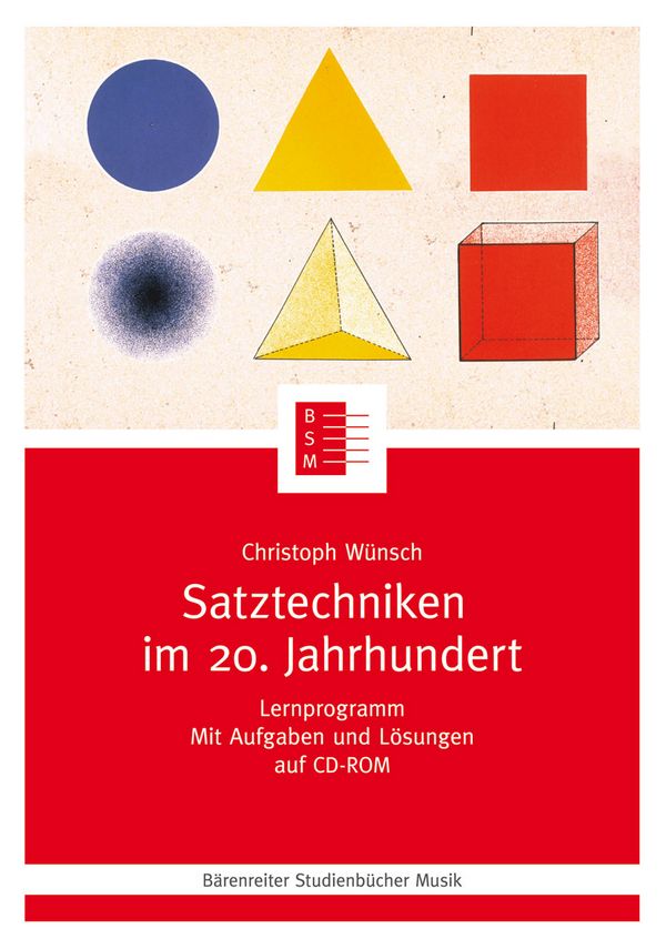 Satztechniken im 20. Jahrhundert (+CD-ROM)