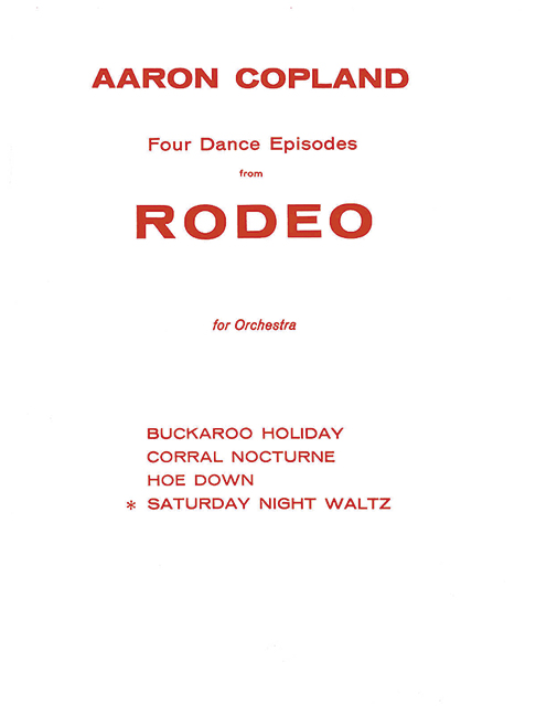 Saturday Night Waltz from Rodeo