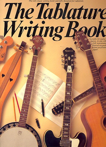 Notenblock Din A4 Tabulatur