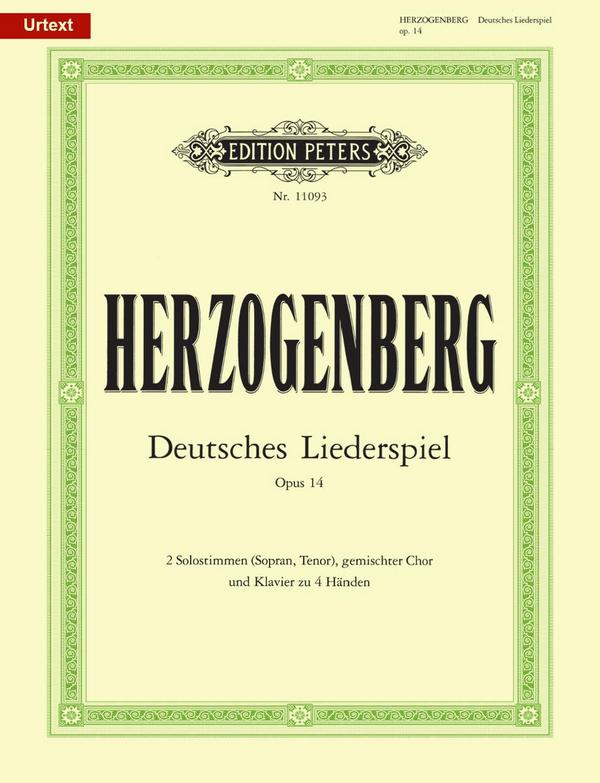 Deutsches Liederspiel op.14