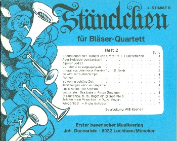 Ständchen Band 2 für 4-stimmiges