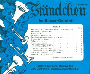 Ständchen Band 2 für 4-stimmiges