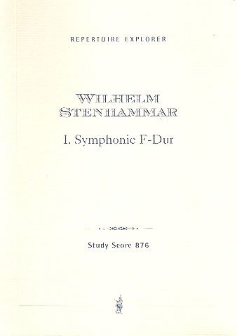 Sinfonie F-Dur Nr.1 für Orchester