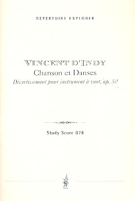 Chanson et danses op.50 für Flöte,