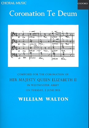Coronation Te Deum for mixed chorus,
