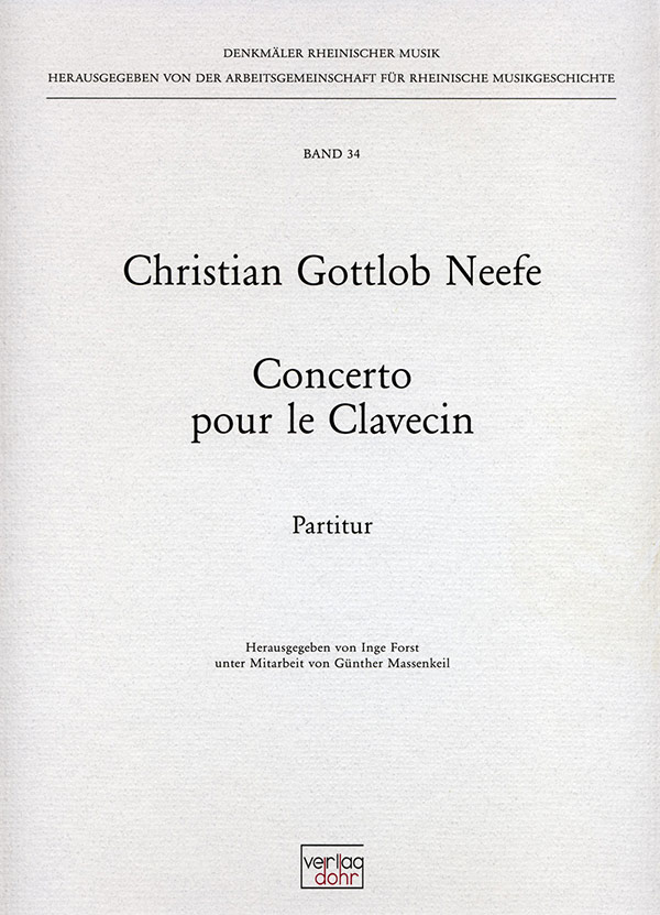 Concerto pour le clavecin