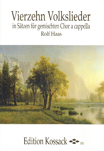 14 Volkslieder für gem Chor a cappella