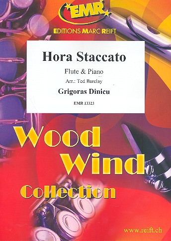 Hora staccato für Flöte und Klavier