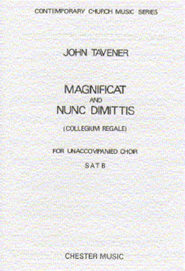 Magnificat  and  Nunc dimittis