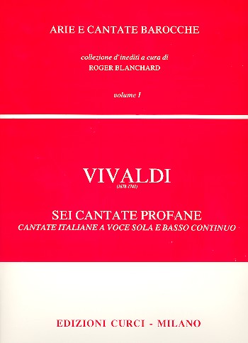 6 Cantate profane