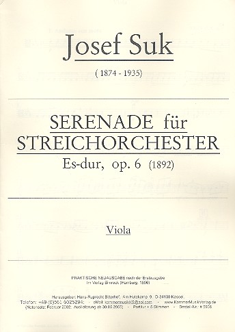 Serenade Es-Dur op.6