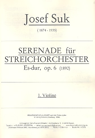 Serenade Es-Dur op.6 