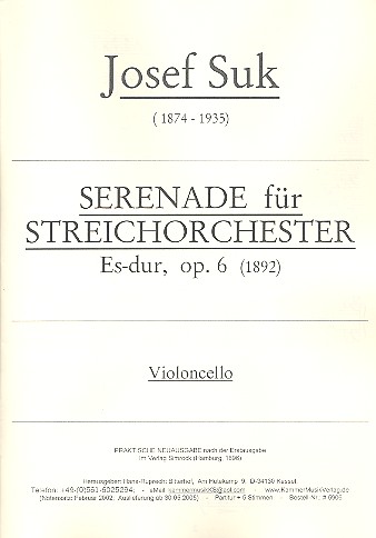Serenade Es-Dur op.6 für Streichorchester