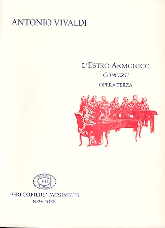 L'Estro armonico Concerti op.3
