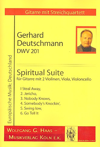 Spiritual Suite DWV201 für Gitarre,