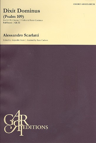 Dixit Dominus for soloists, mixed chorus,