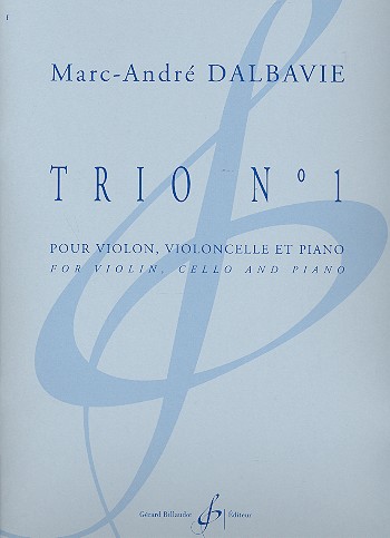 Trio no.1 pour violon, violoncelle et piano