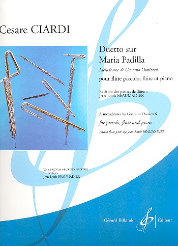 Duetto sur Maria Padilla pour flute,