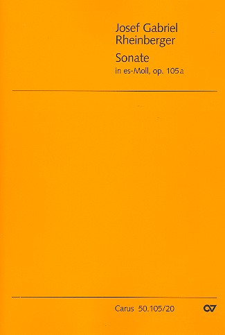 Sonate es-Moll op.105a für Klarinette