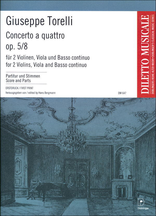 Concerto à quattro op.5,8 für