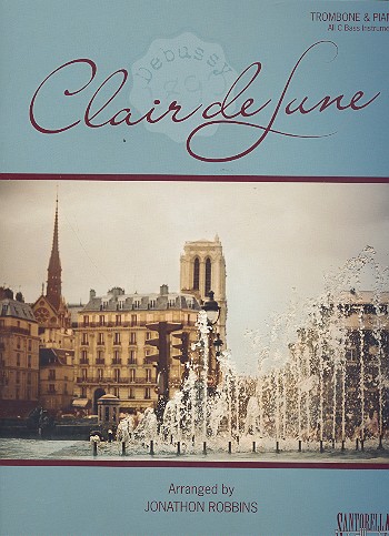 Clair de lune for trombone