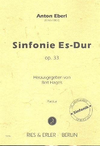 Sinfonie Es-Dur op.33 für Orchester
