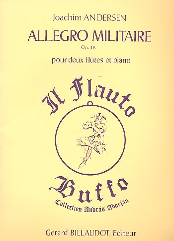 Allegro militaire op.48 pour 2 flutes
