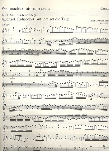 Weihnachtsoratorium BWV248 Teile 1-3