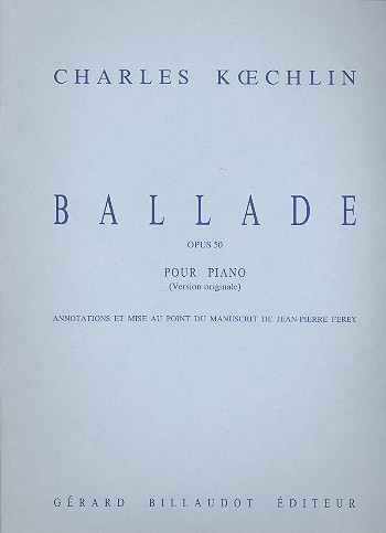 Ballade op.50 