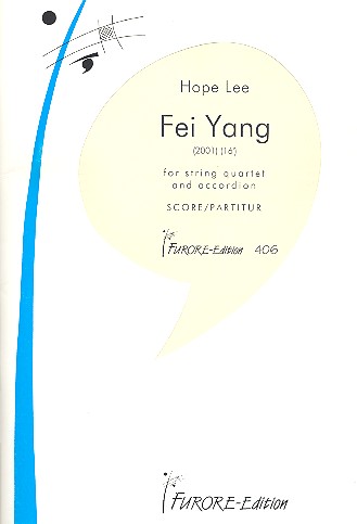 Fei Yang for accordion, 2 violins, viola