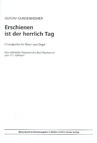 Erschienen ist der herrlich Tag für