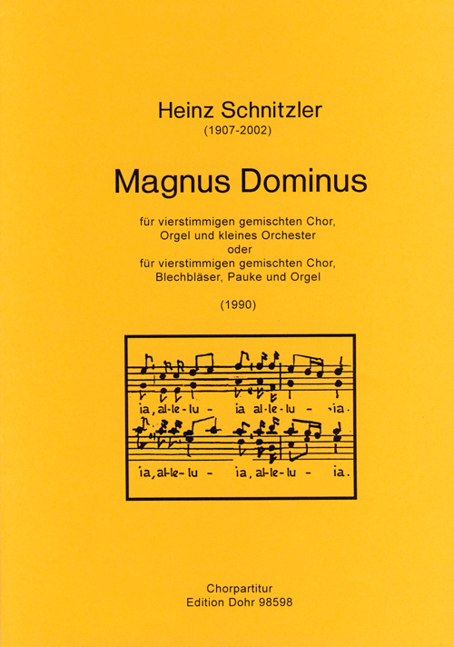 Magnus Dominus für gem Chor,