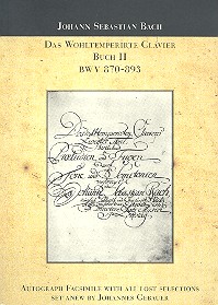 Das wohltemperierte Klavier Band 2