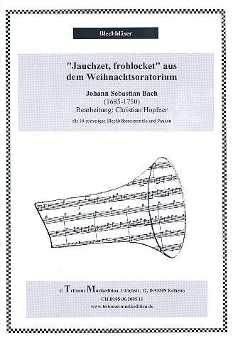 Jauchzet frohlocket für 10-stimmiges