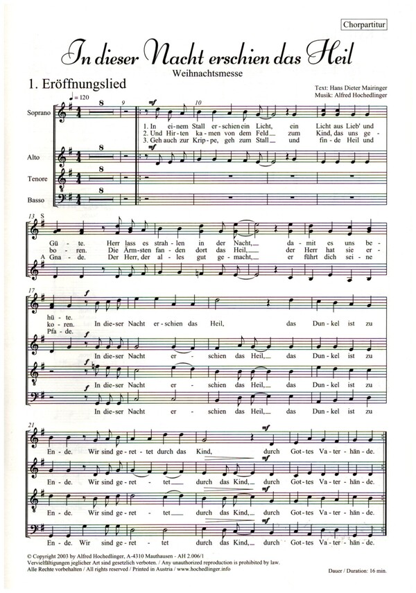 In dieser Nacht erschien das Heil