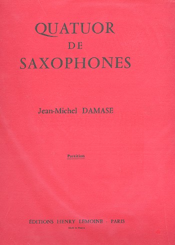 Quatuor de saxophones pour