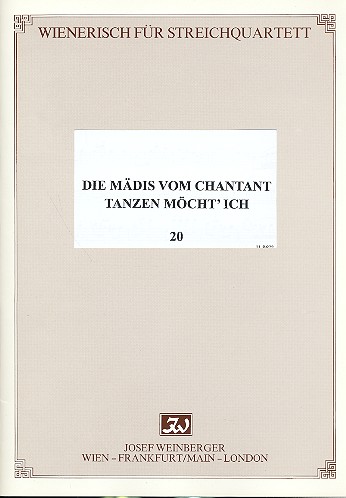 Die Mädis vom Chantant  und  Tanzen möcht'