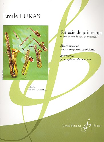 Fatrasie de printemps pour saxophone alto