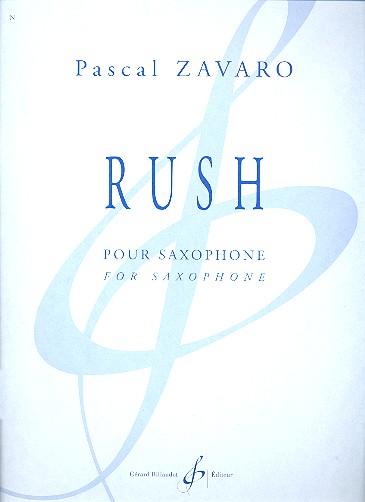 Rush pour saxophone alto