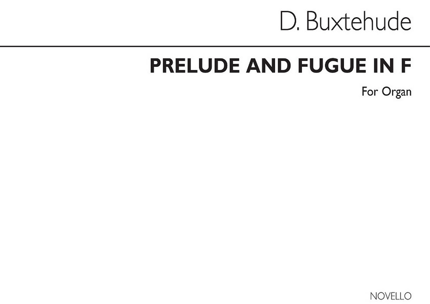 Prelude and Fugue in F Major for organ