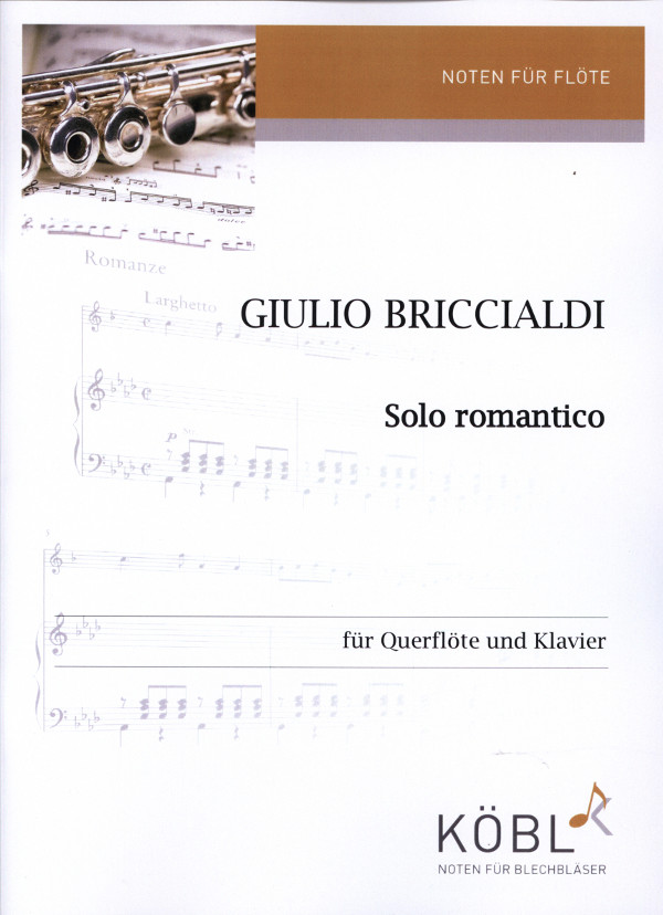 Solo romantico op.72 für Flöte und Klavier