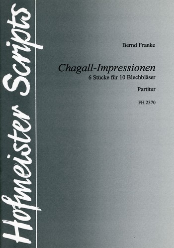 Chagall-Impressionen für 10 Blechbläser