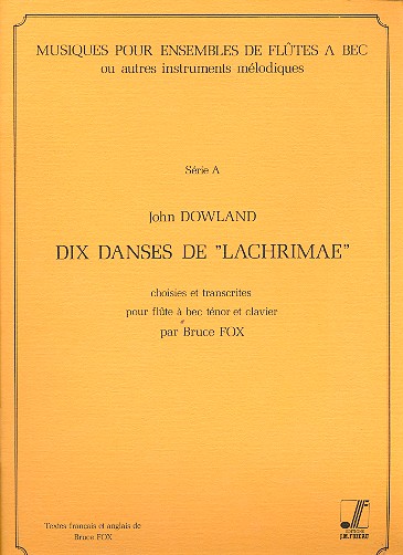 10 danses de Lachrimae pour