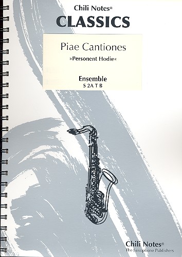 Personent Hodie: für 5 Saxophone