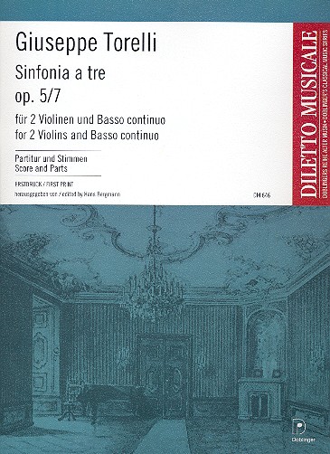 Sinfonia a tre op.5,7 für