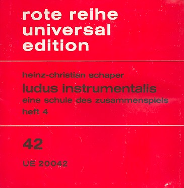 Ludus instrumentalis Band 4